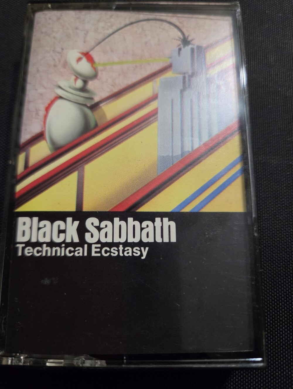 Vintage Black Sabbath Technical Ecstasy Cassette Tape (1976